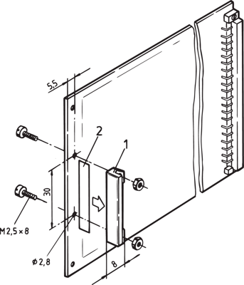 60817-050 SCHROFF Gehäusezubehör