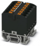 Verteilerblock, Push-in-Anschluss, 0,14-4,0 mm², 12-polig, 24 A, 8 kV, schwarz, 3274136