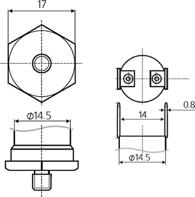 TK24-T02-MG08-Ö60-S45 ESKA Erich Schweizer Thermoschalter Bild 2