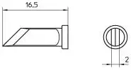 LT KNSL Weller Soldering tips, desoldering tips and hot air nozzles Image 2