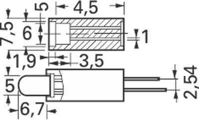 2819.5045 Mentor LED Abstandshalter