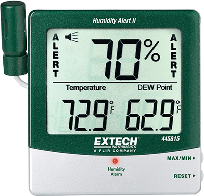 445815-NIST Extech Thermometer, Anzeigegeräte