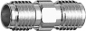 Koaxial-Adapter, 50 Ω, SMA-Buchse auf SMA-Buchse, gerade, 100024790