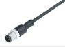 Sensor-Aktor Kabel, M12-Kabelstecker, gerade auf offenes Ende, 3-polig, 5 m, PUR, schwarz, 4 A, 79 3429 35 04