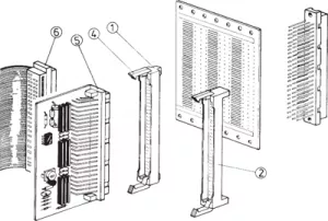 69001-995 SCHROFF Zubehör für Platinen Steckverbinder, Verbindungssysteme