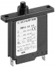 Schutzschalter, 1-polig, F-Charakteristik, 6 A, 28 V (DC), 240 V (AC), Flachstecker 6,3 x 0,8 mm, Montageflansch, IP40