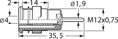 49.7048-21 Stäubli Electrical Connectors Laborsteckverbinder Bild 2