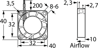 ASFP42770 Panasonic Axiallüfter Bild 2