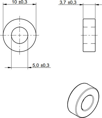 74270161 Würth Elektronik eiSos Ferrite cable cores Image 2