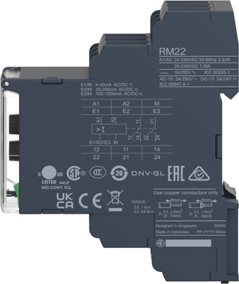 RM22UA21MR Schneider Electric Überwachungsrelais Bild 4