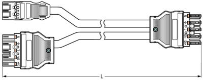 771-5001/181-000 WAGO Pre-assembled Connector Systems Image 2