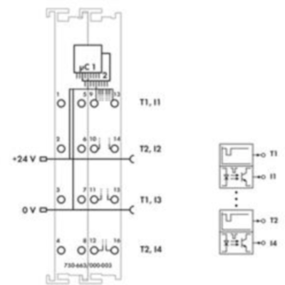 750-663/000-003 WAGO Digitalmodule Bild 3