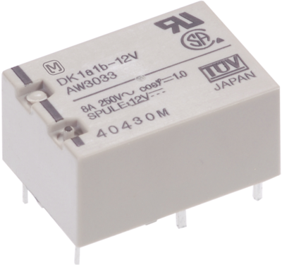 DK1A1B-L2-12V Panasonic Industrial Relays