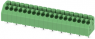 Leiterplattenklemme, 19-polig, RM 3.5 mm, 0,2-1,5 mm², 8 A, Federklemmanschluss, grün, 1985360