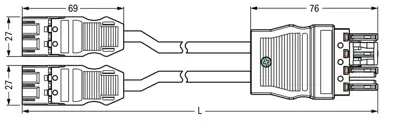 771-5001/100-000 WAGO Vorkonfektionierte Steckverbindersysteme Bild 2