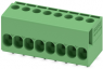 Leiterplattenklemme, 8-polig, RM 5.08 mm, 0,2-4,0 mm², 24 A, Schraubanschluss, grün, 1017497