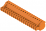 Stiftleiste, 18-polig, RM 5.08 mm, gerade, orange, 1946410000