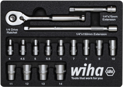 33391 Wiha Sockets, Ratchets and Accessories