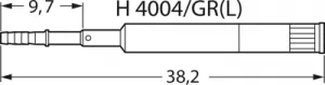 H 4004/GR-L-AU PTR Accessories for Contact Probes