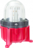 LED-Hindernisfeuer, Ø 185 mm, rot, 230 VAC, IP65