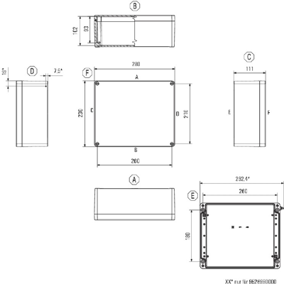 1939730000 Weidmüller General Purpose Enclosures Image 2