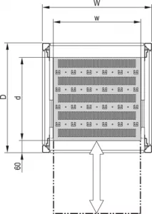 22117-858 SCHROFF Accessories for Enclosures