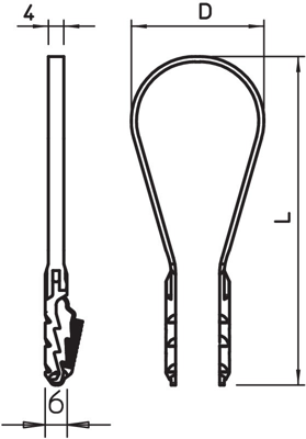 2148846 OBO Bettermann Kabelhalter Bild 2