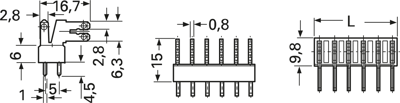 30870903 Weco Flachstecker