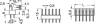 Flachsteckerleiste, 2-polig, 6,3 x 0,8 mm oder 2,8 x 0,8 mm, L 15 mm, unisoliert, 1,0-2,5 mm², AWG 16-14, 25870902