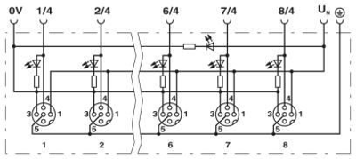 1517097 Phoenix Contact Sensor-Aktor Verteilerboxen Bild 3