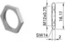 66.9679 Stäubli Electrical Connectors Muttern, Scheiben, Ringe