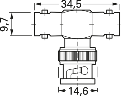 100023610 Telegärtner Koaxial Adapter Bild 2