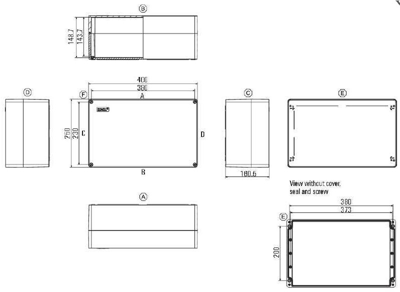 1306180000 Weidmüller General Purpose Enclosures Image 2