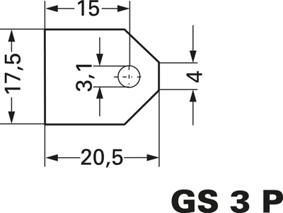 GS 3 P Fischer Elektronik Montagescheiben für Halbleiter