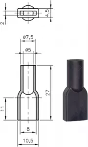 01150110010 SES-Sterling Isolierhülsen