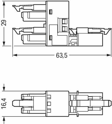 890-636 WAGO Gerätesteckverbinder Bild 2