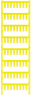 Polyamid Kabelmarkierer, beschriftbar, (B x H) 12 x 4.6 mm, max. Bündel-Ø 3.7 mm, gelb, 1919520000