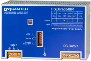 HSEUREG04801.130 CAMTEC DIN Rail Power Supplies