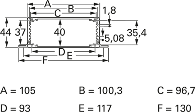 10066475 Fischer Elektronik Kleingehäuse und Modulgehäuse Bild 3