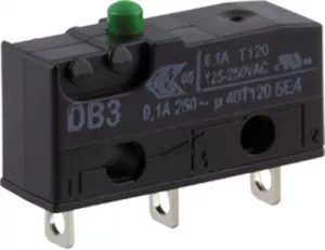 DB3C-A1AA ZF Switches and Sensors Snap Action Switches