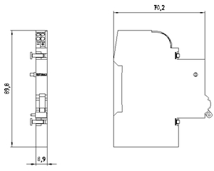 5ST3062-0MC Siemens Zubehör für Sicherungen Bild 2