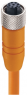 Sensor-Aktor Kabel, M12-Kabeldose, gerade auf offenes Ende, 8-polig, 5 m, PVC, orange, 2 A, 11424