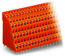 Leiterplattenklemme, 12-polig, RM 5.08 mm, 0,08-2,5 mm², 18 A, Käfigklemme, orange, 738-403