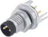 Einbaustecker, M8, 6-polig, THT, Snap-in/Schraubverriegelung, gerade, 09 3423 81 06