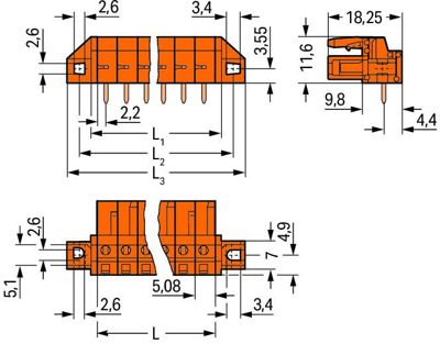 232-264/031-000 WAGO PCB Connection Systems Image 2