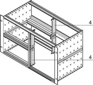 64560-010 SCHROFF Gehäusezubehör