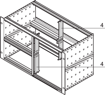 64560-010 SCHROFF Gehäusezubehör