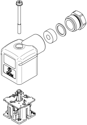 934407106 Hirschmann Automation and Control DIN Valve Connectors Image 2