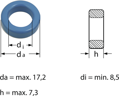 B64290L0045X027 TDK (EPCOS) Ferrite cores Image 2