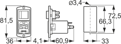 BVA01/Z0000/10 BULGIN Device Connectors Image 2